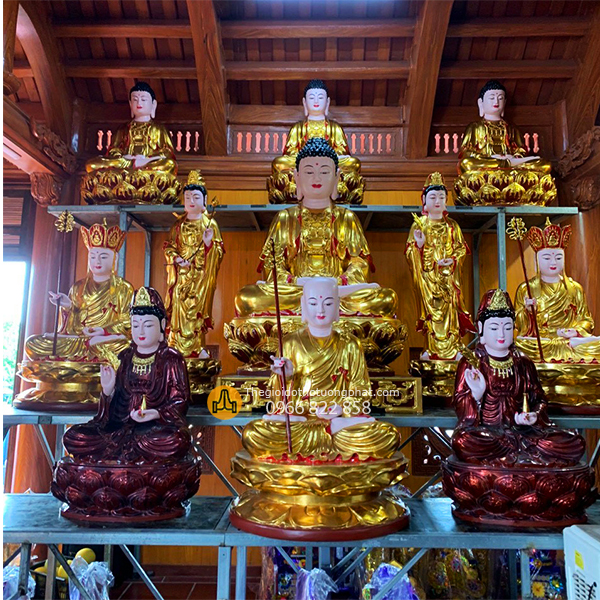 sản phẩm tượng Phật của Thế Giới Đồ Thờ Quảng Đại